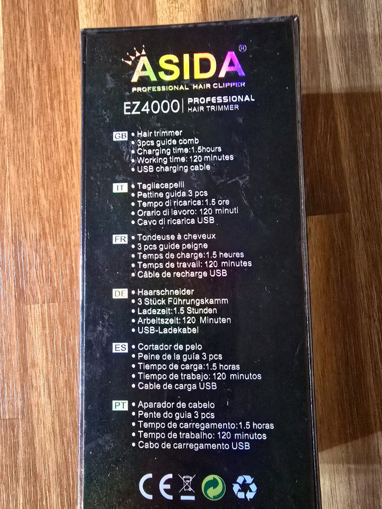 프로페셔널 무선 바리깡--1