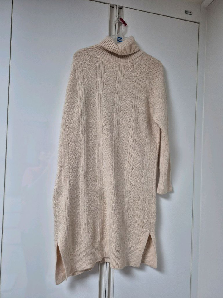 77사이즈 롱 니트 원피스입니다.--2