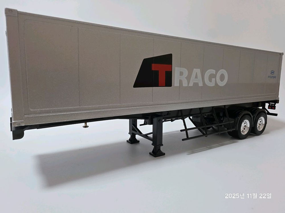 미개봉 1/32 현대 트라고 트랙터트레일러 옐로캐빈 국산미니카 아님 이미지