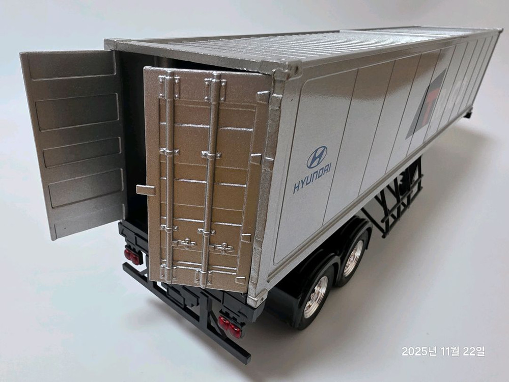 미개봉 1/32 현대 트라고 트랙터트레일러 옐로캐빈 국산미니카 아님 이미지