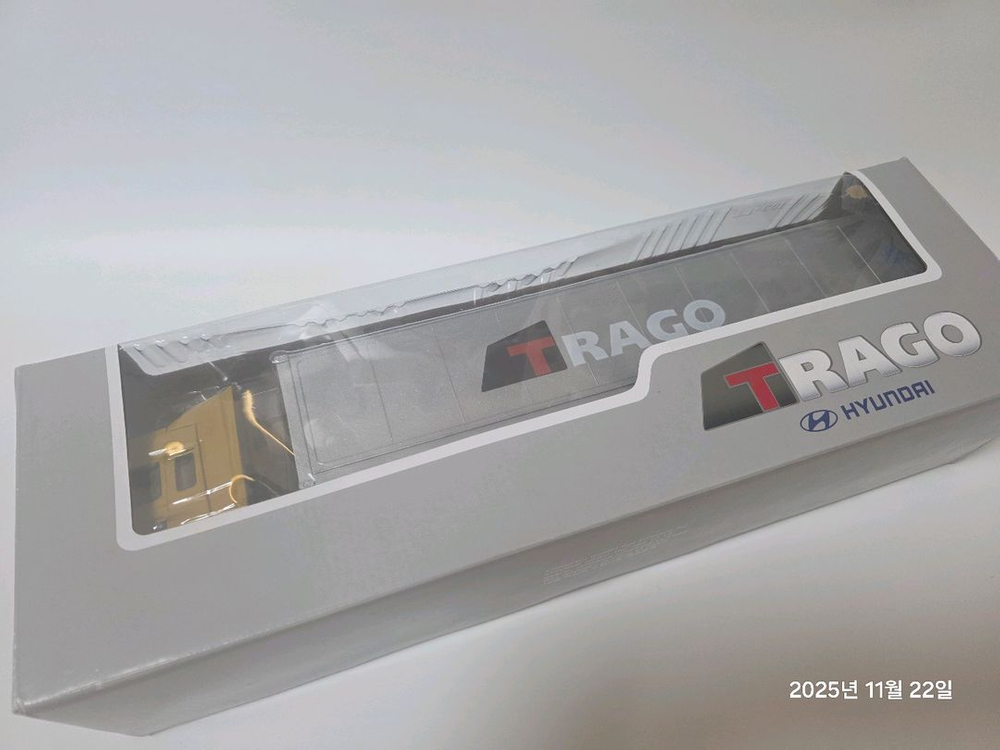 미개봉 1/32 현대 트라고 트랙터트레일러 옐로캐빈 국산미니카 아님 이미지