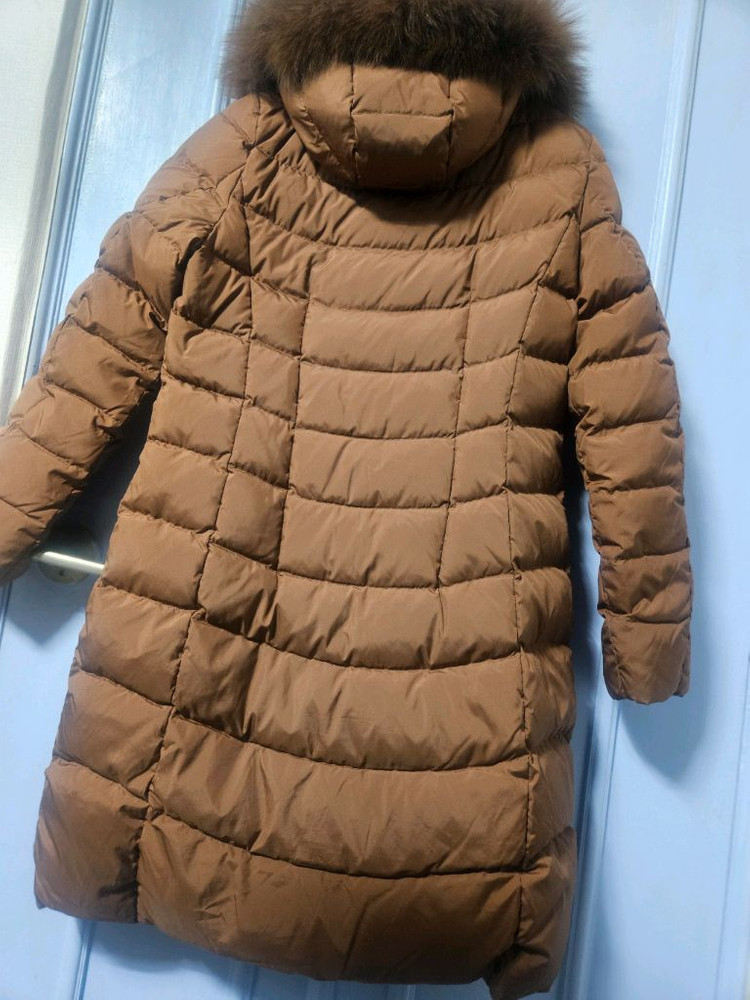 지센 여성 다운 롱패딩--1