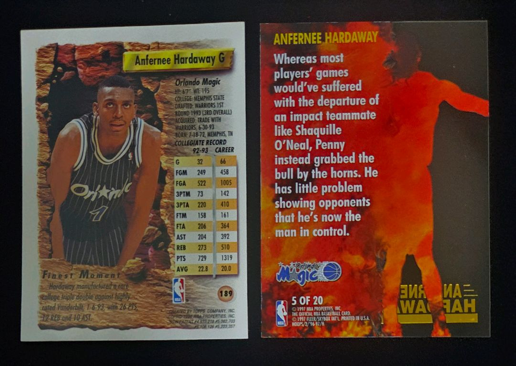 앤퍼니 하더웨이 NBA카드 이미지