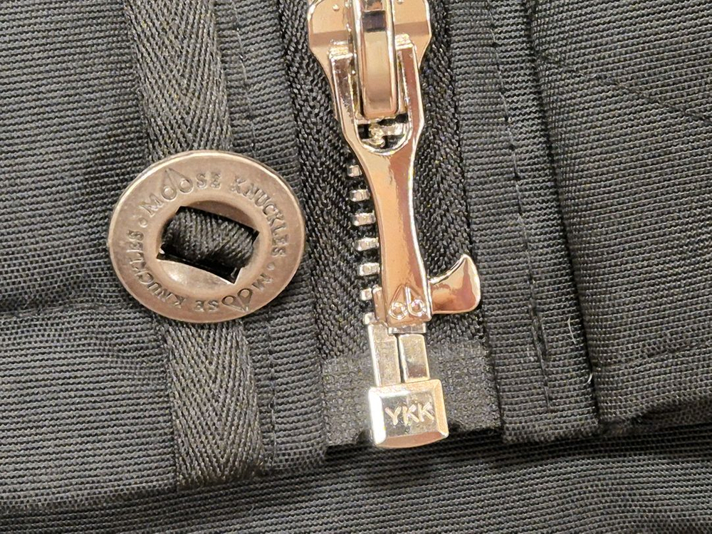 무스너클 3Q 오리지널 쓰리쿼터 블랙 패딩--3