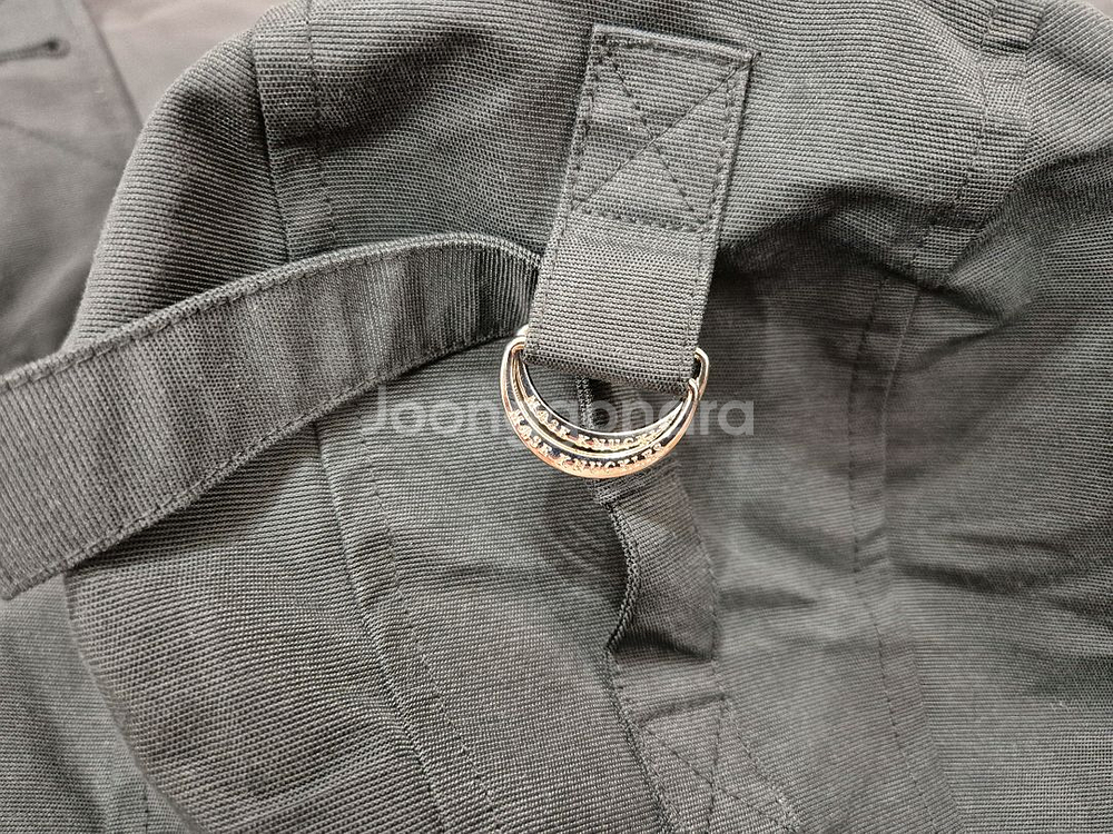 무스너클 3Q 오리지널 쓰리쿼터 블랙 패딩--4