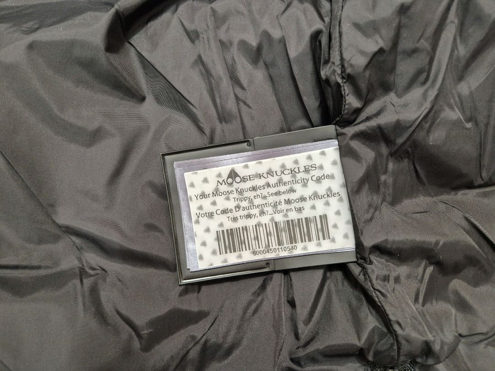 무스너클 3Q 오리지널 쓰리쿼터 블랙 패딩--6