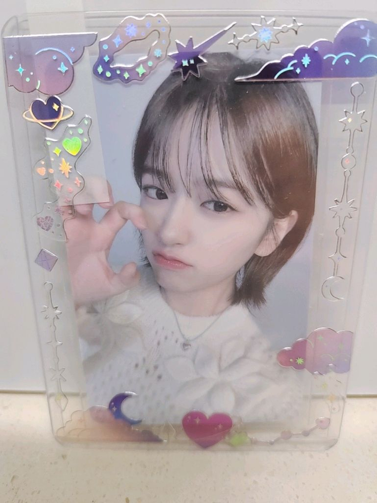 아이브 안유진 파파존스 3차 특전 포카 포토카드 이미지