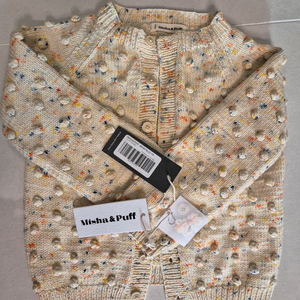 미샤앤퍼프 팝콘 콘페티 가디건 5-6y