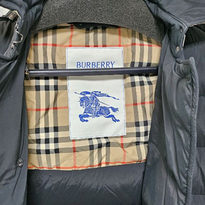 버버리 애쉬윅 하프 패딩 코트 S