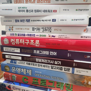 컴활 및 정보과학 관련 전공서적 세트