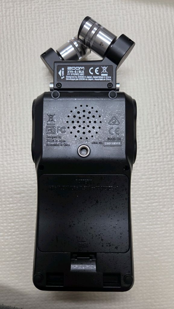 ZOOM H6 레코더 이미지