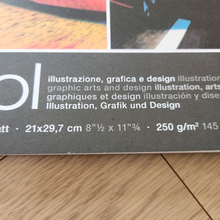 (미개봉)문교 오일파스텔 72색 목함+작품용 스케치북--5