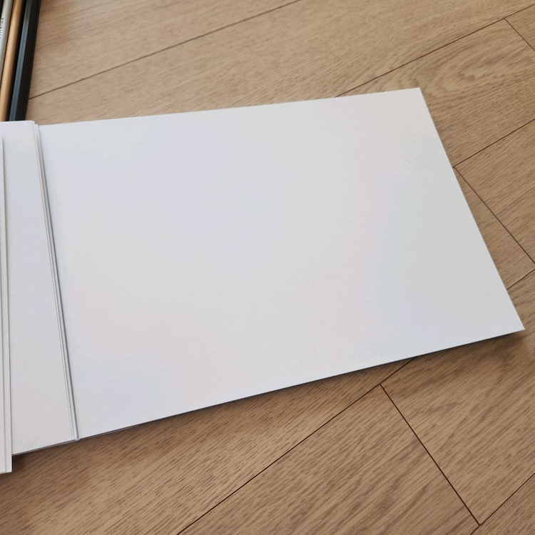 (미개봉)문교 오일파스텔 72색 목함+작품용 스케치북--7