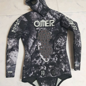 새상품 오머 블랙스톤 5mm 오픈셀 웻슈트 스킨 해루질 프리다이빙 스피어피싱 스쿠버 5미리