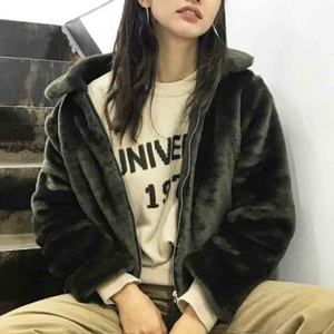 더오픈프로덕트(TheOpen Product) 페이크 퍼자켓 55-66 새상품