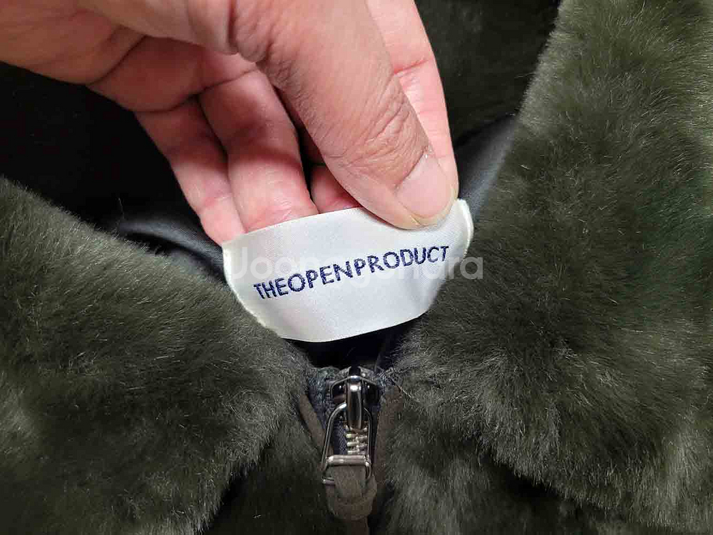 더오픈프로덕트(TheOpen Product) 페이크 퍼자켓 55-66 새상품--5