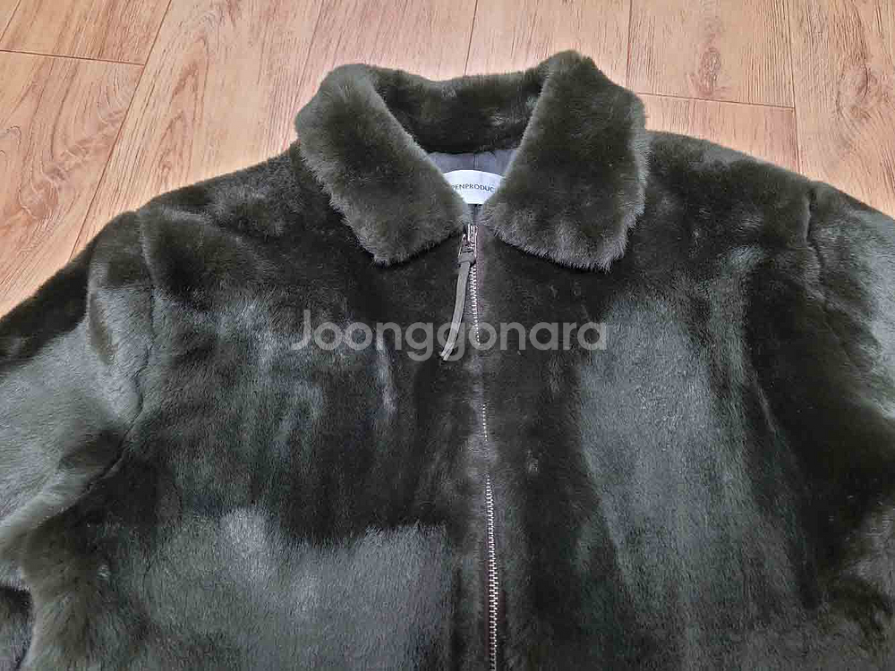 더오픈프로덕트(TheOpen Product) 페이크 퍼자켓 55-66 새상품--3