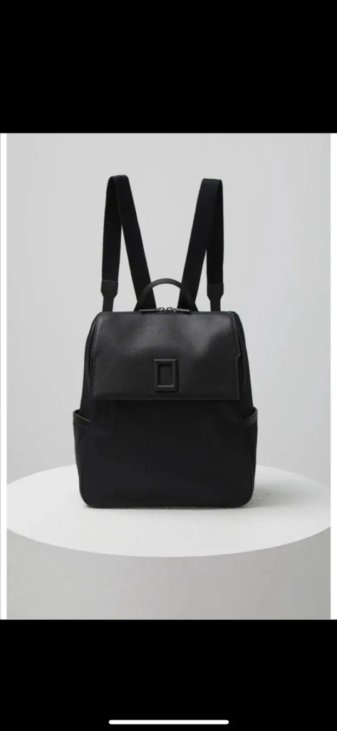 COURONNE 쿠론 23년 셀레나 레브 백팩 소가죽 나일론 출근룩 가방 이미지