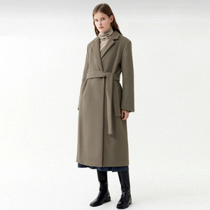 프론트로우(FRONTROW) 캐시울 벨티드 싱글코트 55