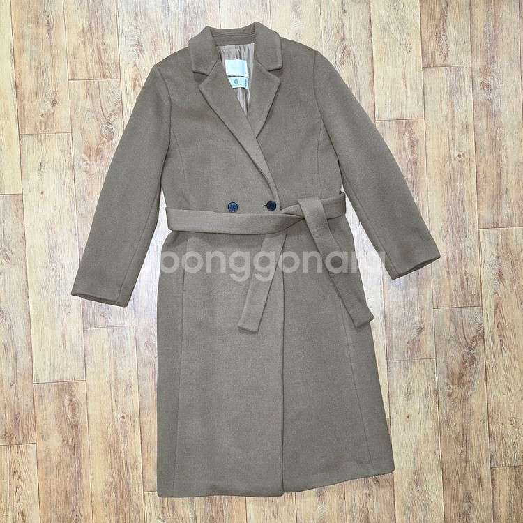 프론트로우(FRONTROW) 캐시울 벨티드 싱글코트 55--3