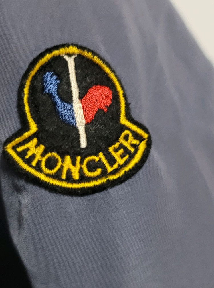 80s 몽클레어 x 아식스 콜라보 스키웨어 패딩 다운--4