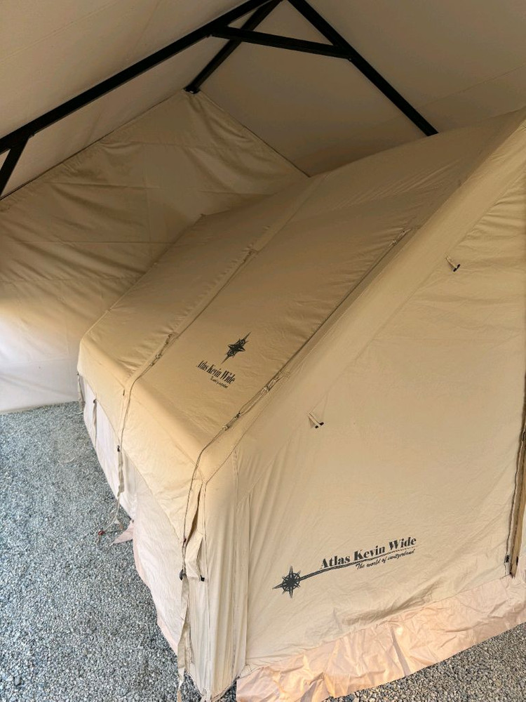 스위스 알파인클럽 아틀라스 캐빈 와이드 에어텐트(면 텐트) 팝니다. 이미지