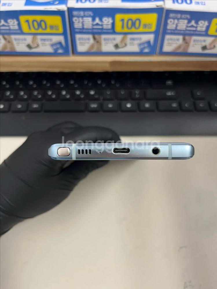 갤럭시노트9 128G 실버 S급!--3