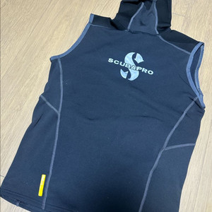 스쿠버프로 하이브리드 1mm 후드조끼 M사이즈