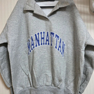 새상품 맨하탄 기모 카라 맨투맨