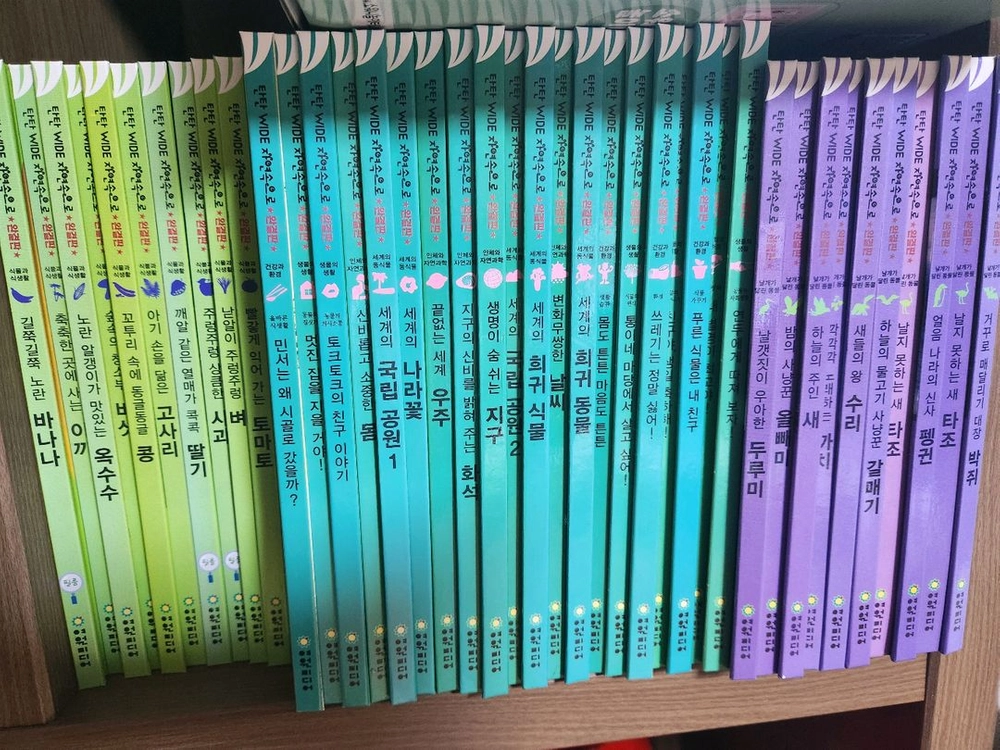 여원미디어 자연관찰책 팝니다 이미지