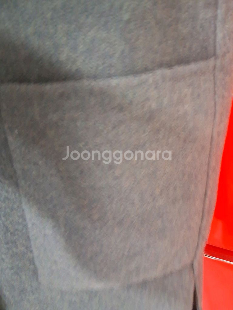 lbl 메리노울 100 프린지 롱베스트 양면--4