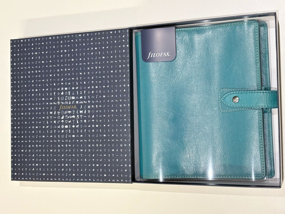 파일로팩스 몰든 A5 킹피셔 블루색상 다이어리 이미지