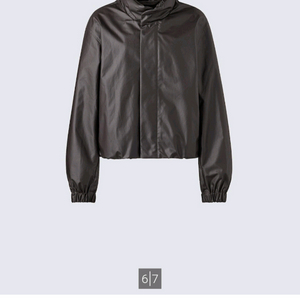 [택0새상품]유니클로 코팅 블루종 자켓 이미지