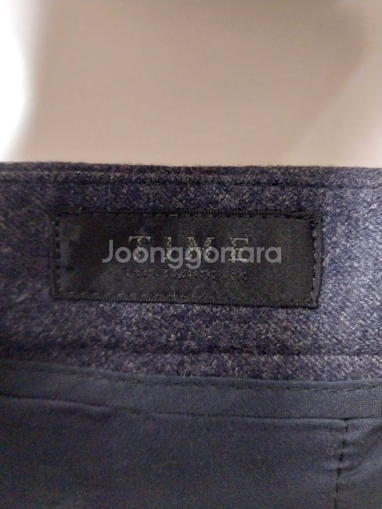 30)타임 울팬츠 스판바지 일자바지 명품바지--5