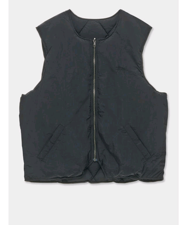 스투시 여성 리버시블 패딩 조끼--3