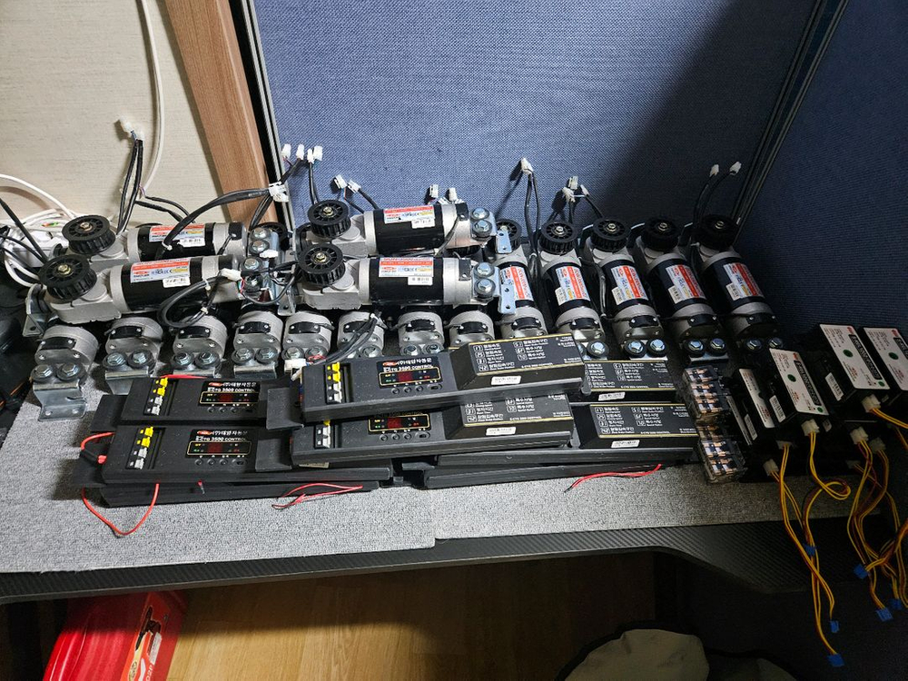A급) 신품금중고 태양자동문 부품 팝니다 (컨트롤러 S-CTG 3500, 모터 SUN-3500, 무선수신기 등 )--5