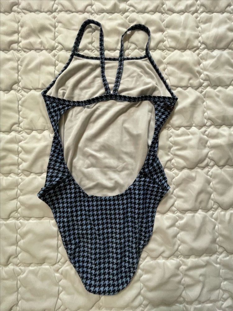 풀타임 하운드 투스 체크 블루 S 이미지