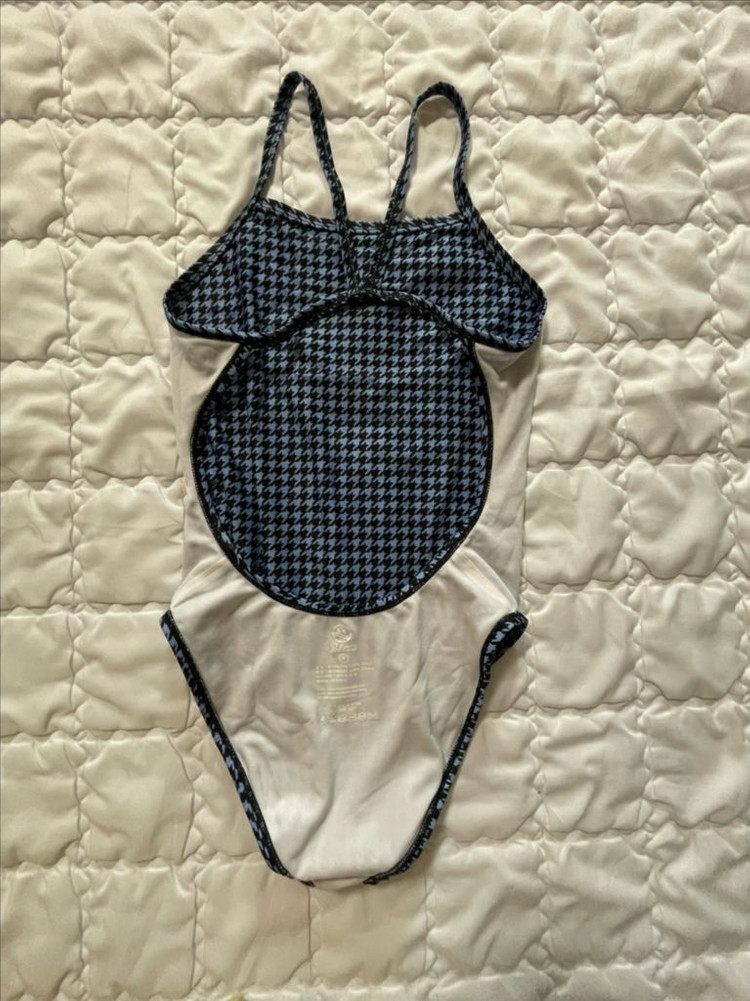 풀타임 하운드 투스 체크 블루 S 이미지