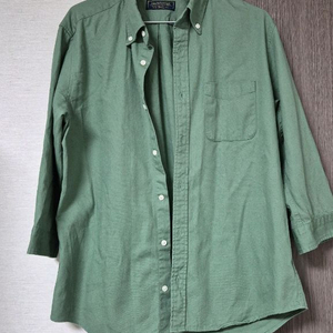 M 초록 셔츠 롤업 반소매 Freaks store