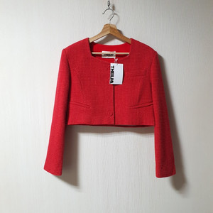 더일마 THEILMA 크롭 트위드 자켓 프리 사이즈 새상품 24SS 정품