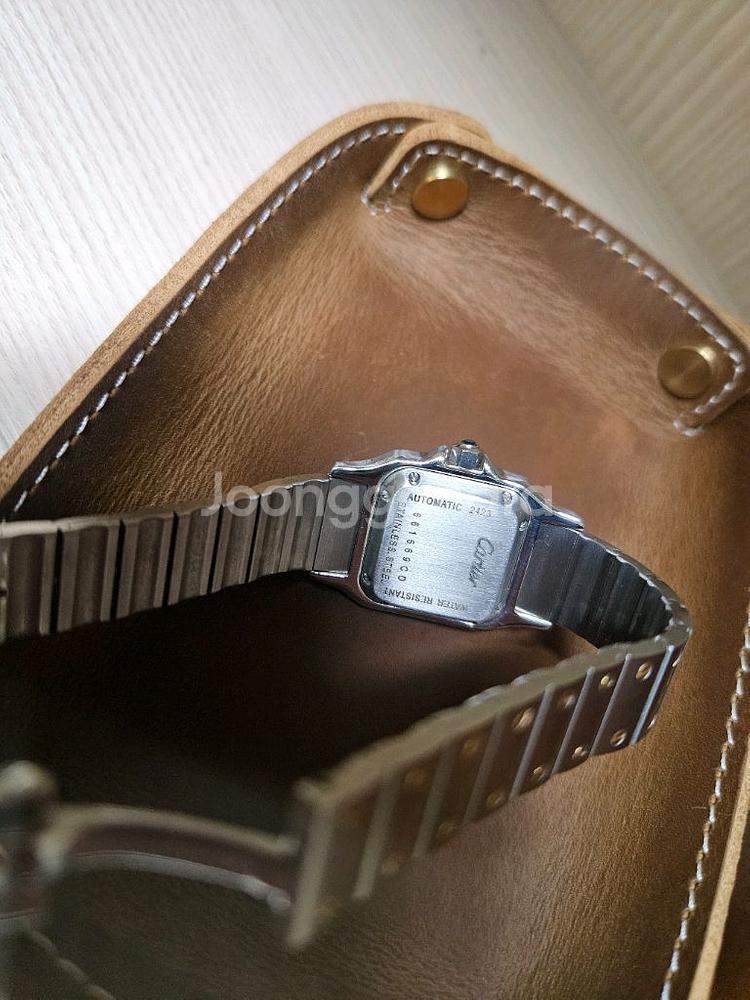 콤비 여성용 시계 산토스--2