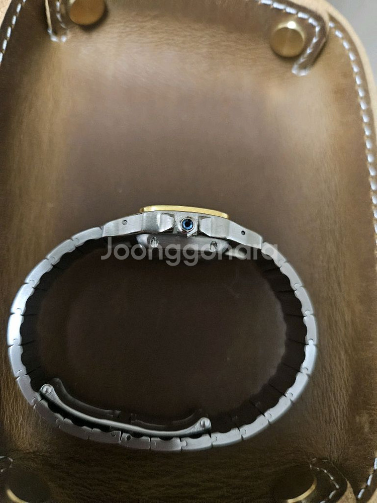 콤비 여성용 시계 산토스--5