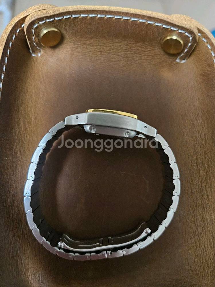 콤비 여성용 시계 산토스--6