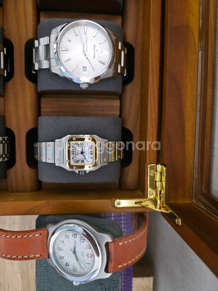 콤비 여성용 시계 산토스--7