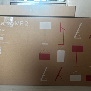 박스채새상품)LG 스탠바이미2 27인치 TV+악세사리세트