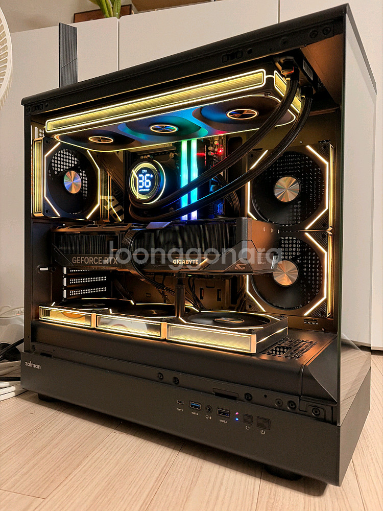 단풍이랑님전용9800x3d 5070ti 게이밍oc 850m wifi 등 본체--3