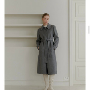 엽페 핸드메이드 코트 3회 미만 착용