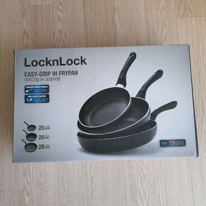 락앤락 이지그립 IH 후라이팬 3종