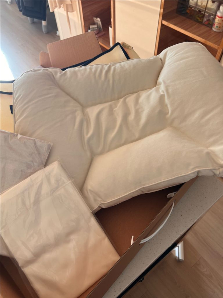 소미에르 EQ100D말총 베개 미사용--3