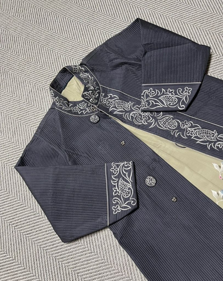 겨울 한복 누비 두루마기 66사이즈--1